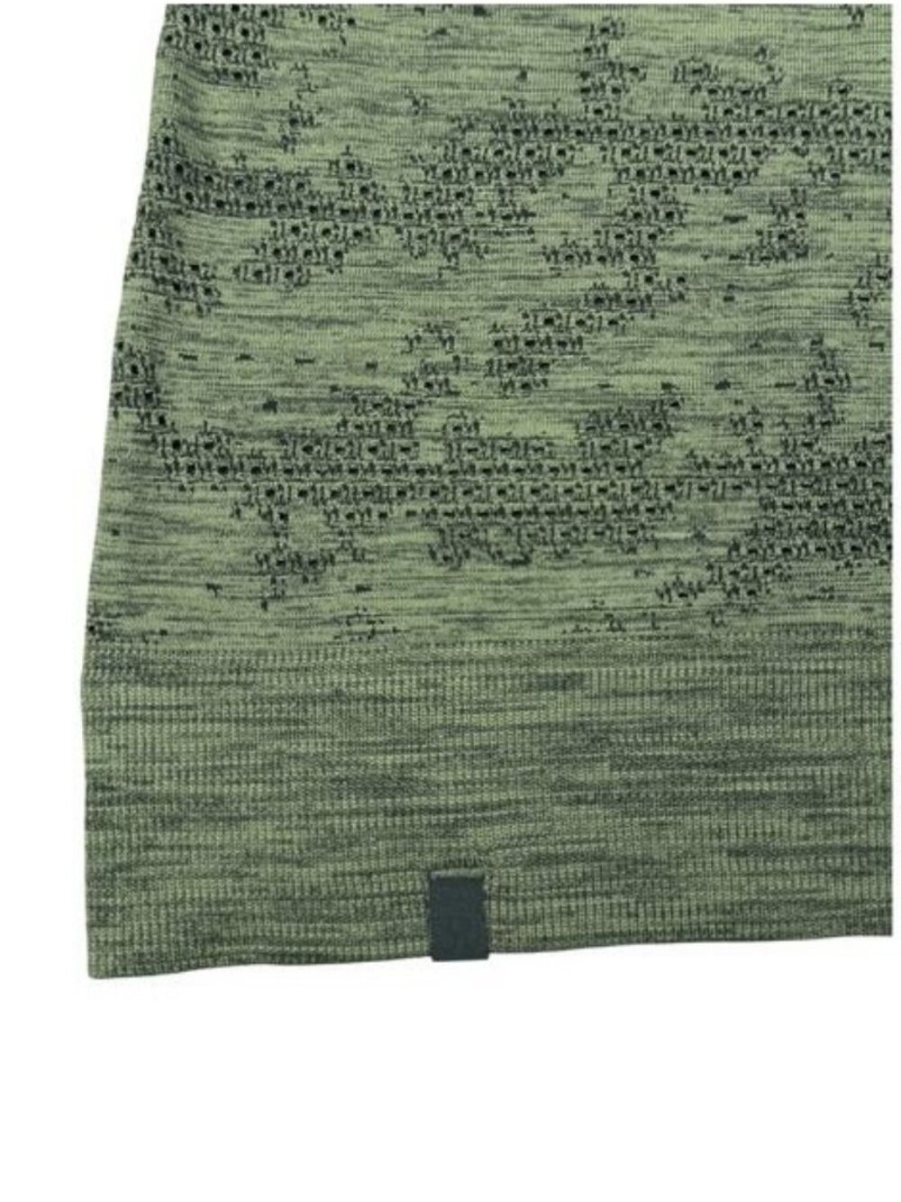 Lululemon Swiftly Breathe Muscle Tank Top size 16 in Dot Scape Rainforest Green - Picture 6 of 6